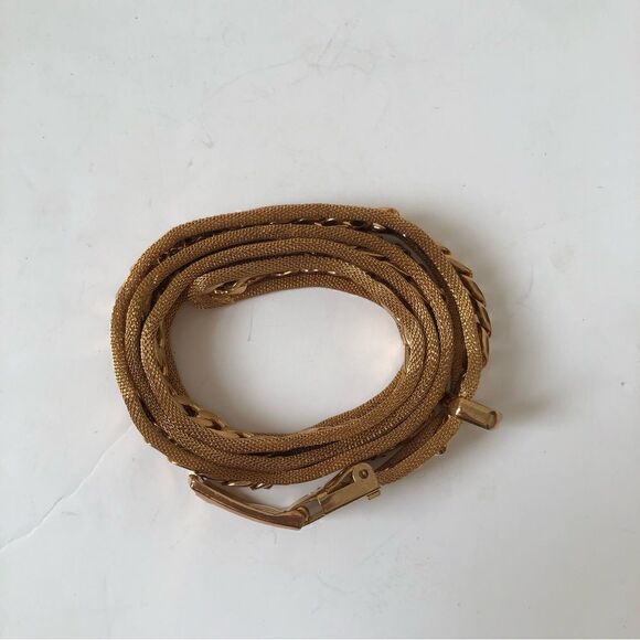 Bebe gold chain adjustable fashion belt - Picture 4 of 6